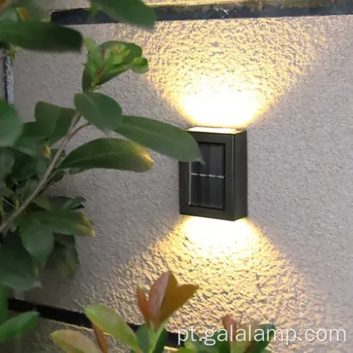 Luz de parede solar solar ao ar livre - design ecológico